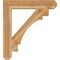 Ekena Millwork Merced Craftsman Rough Sawn Bracket, Western Red Cedar, 6"W x 38"D x 42"H BKT06X38X42MRC04RWR - alternate 2